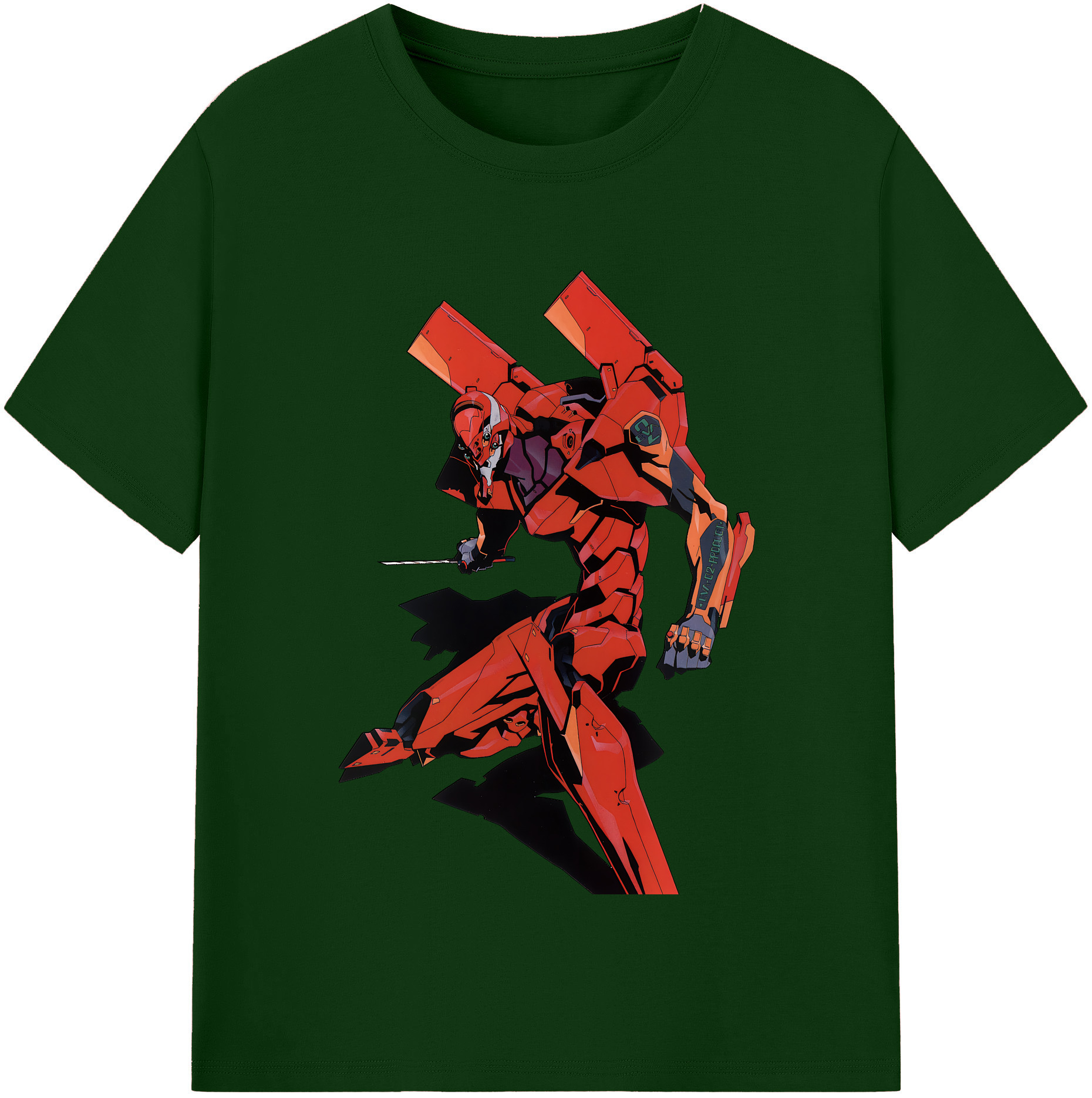 （画像用） EVA 新世紀エヴァンゲリオン 綿100％半袖Tシャツ（フロントプリント）